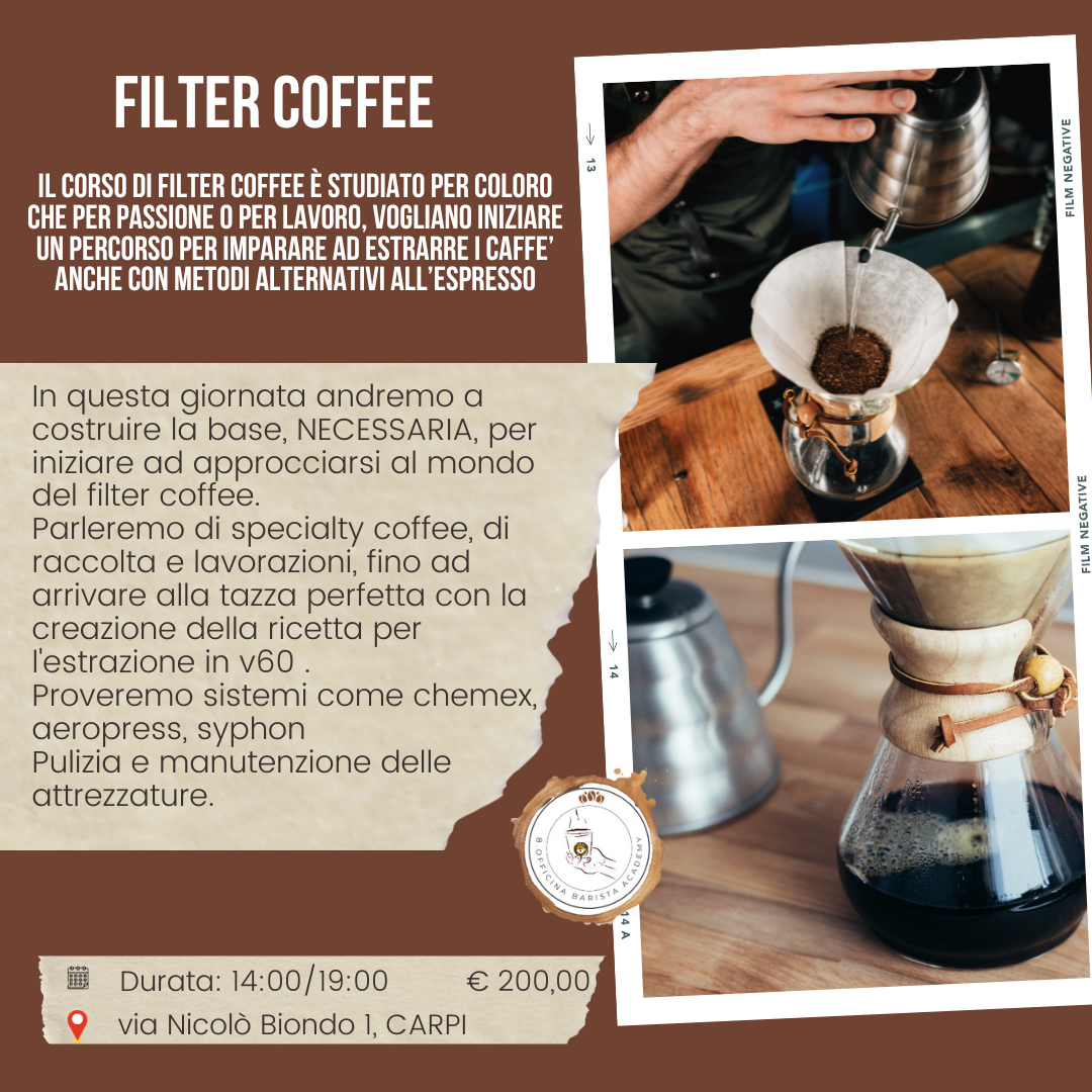 Corso Filter coffee base