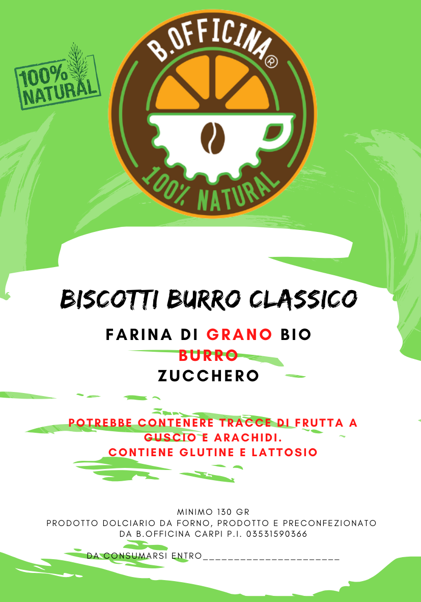 B.Cotti al burro CLASSICI