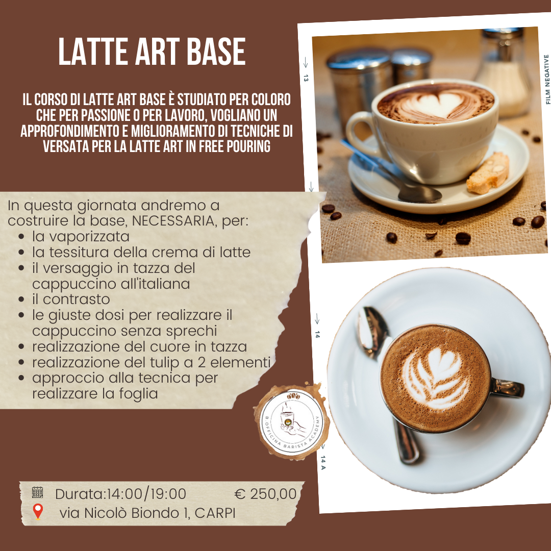 Corso Latte Art Base