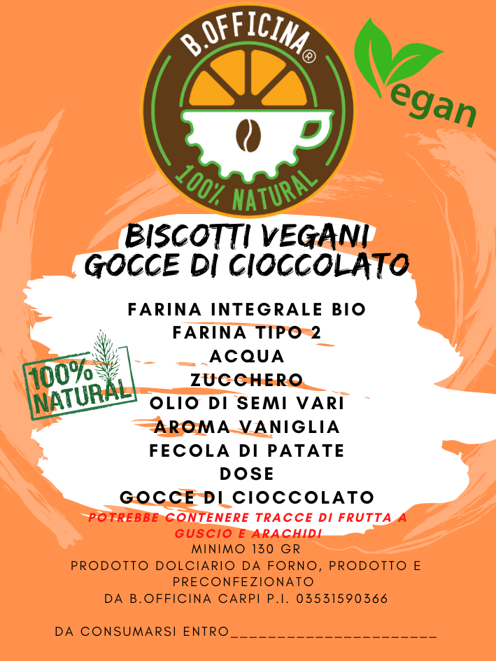 B.Cotti al VEGANI GOCCE DI CIOCCOLATO